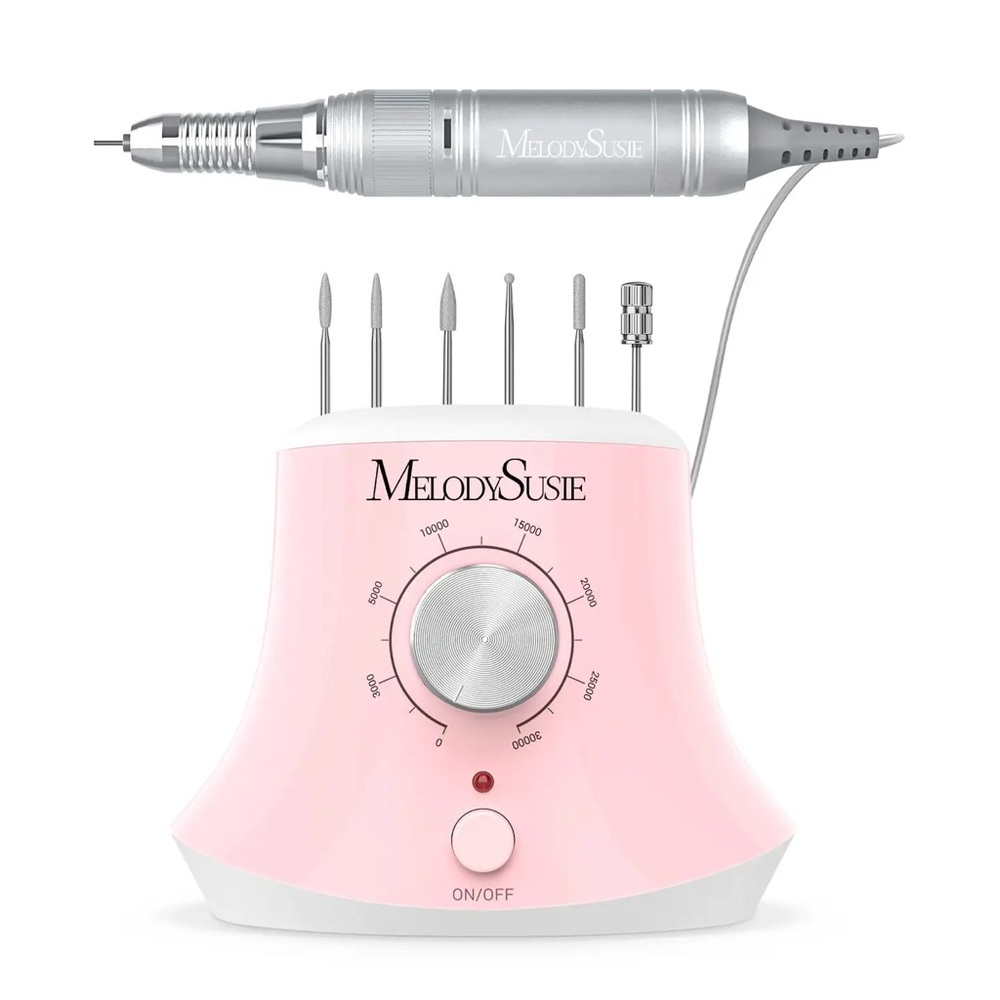 MelodySusie Machine Scarlet Electric Nail Drill 30,000RPM - Pink